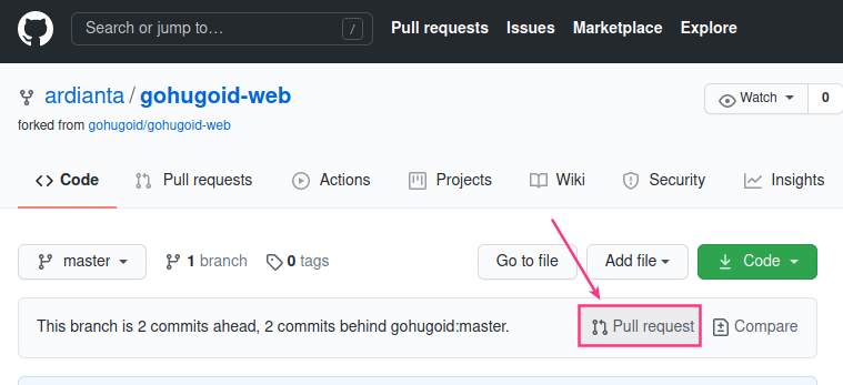 pull request